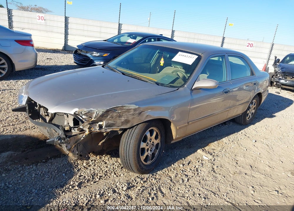 2002 MAZDA 626 LX VIN: 1YVGF22C125292726