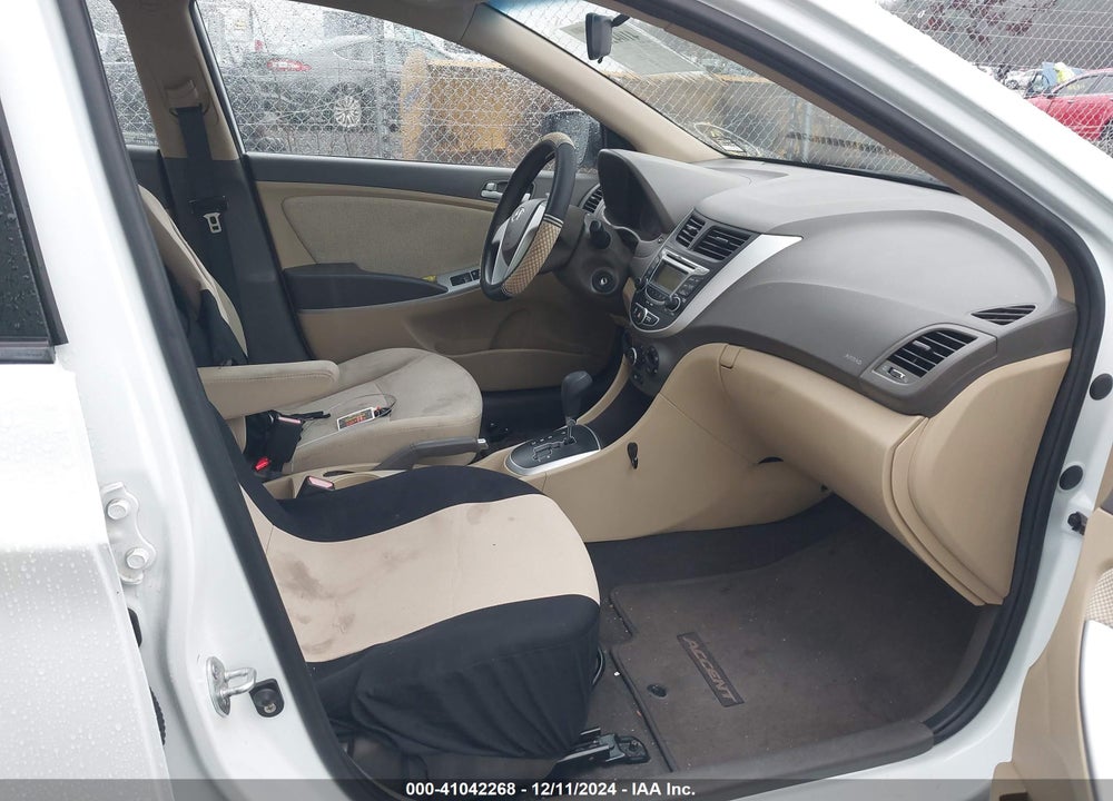2012 HYUNDAI ACCENT GLS VIN: KMHCT4AE1CU222013