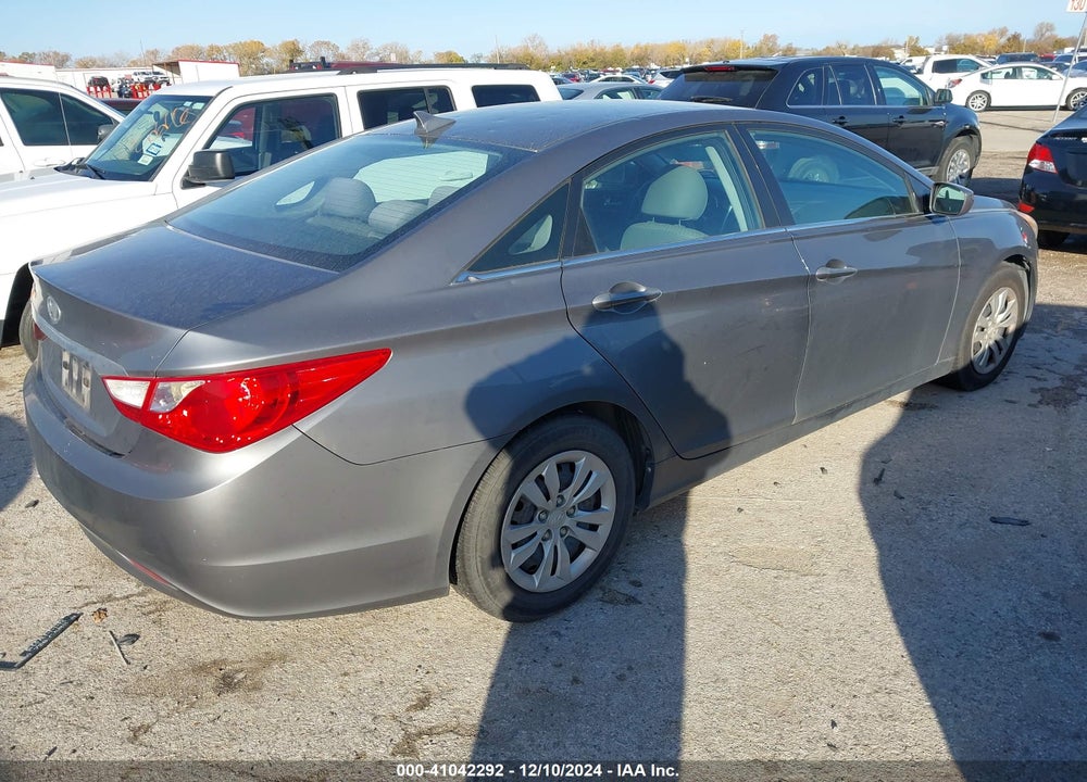 2011 HYUNDAI SONATA GLS VIN: 5NPEB4AC6BH155707
