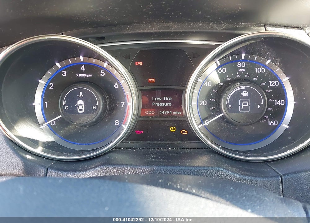 2011 HYUNDAI SONATA GLS VIN: 5NPEB4AC6BH155707