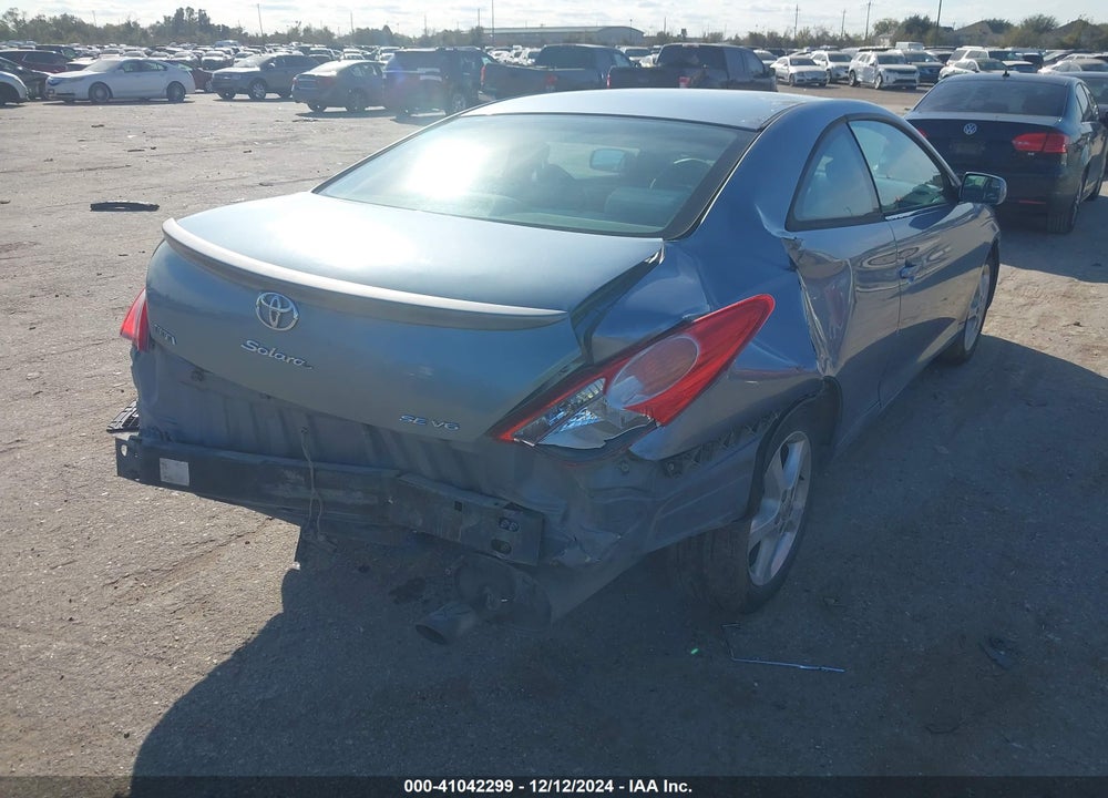 2004 TOYOTA CAMRY SOLARA SE V6 VIN: 4T1CA38P64U007395