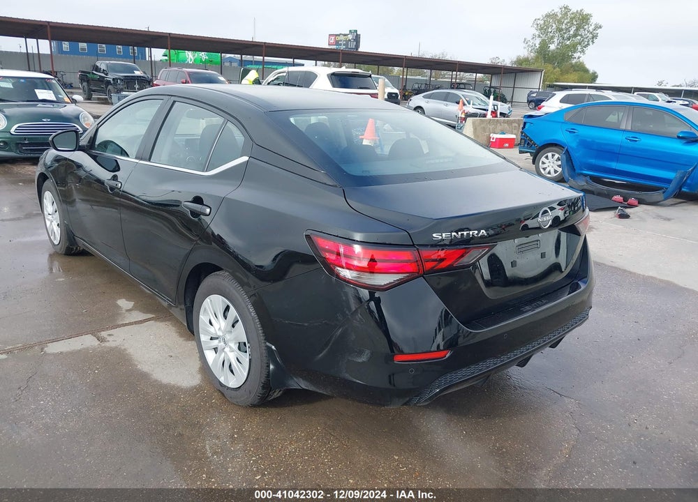 2024 NISSAN SENTRA S XTRONIC CVT VIN: 3N1AB8BV3RY386019