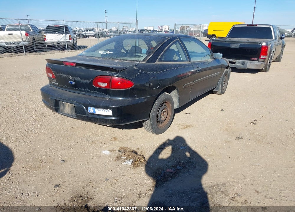 2002 CHEVROLET CAVALIER VIN: 1G1JC124X27273936