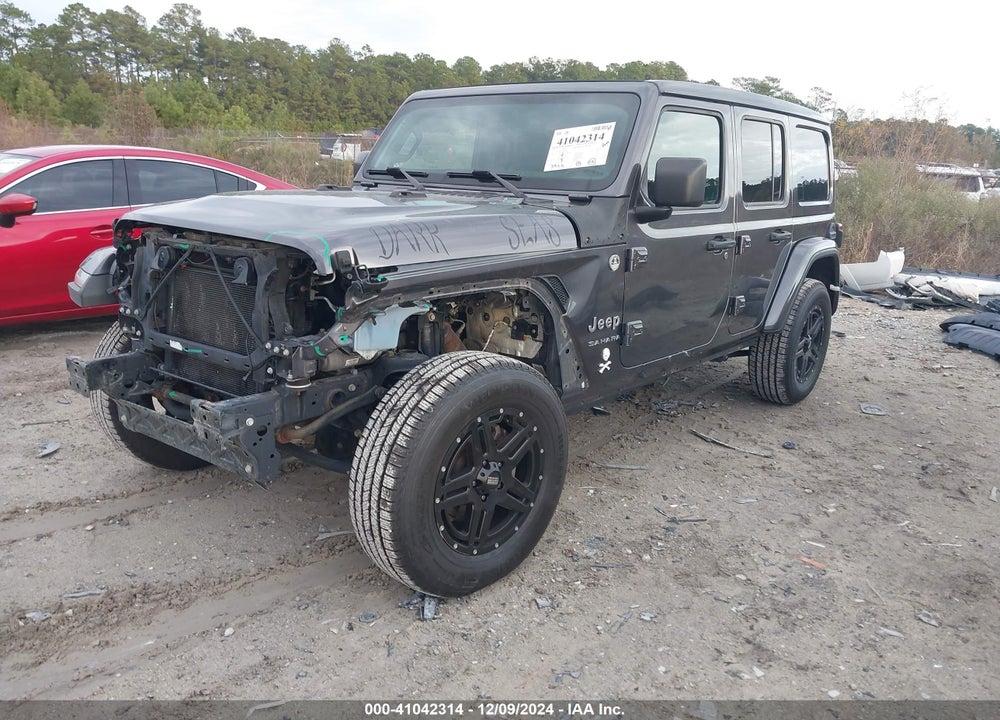 2018 JEEP WRANGLER UNLIMITED SAHARA 4X4 VIN: 1C4HJXEG2JW330624