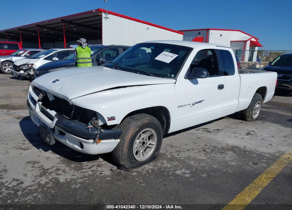 2000 DODGE DAKOTA SLT/SPORT VIN: 1B7GL22N9YS602132