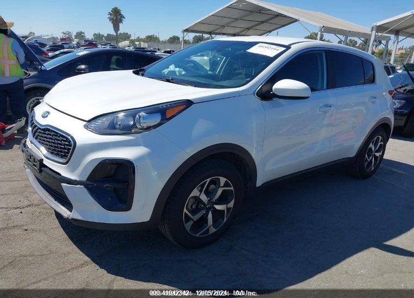 2022 KIA SPORTAGE LX VIN: KNDPM3AC2N7021587