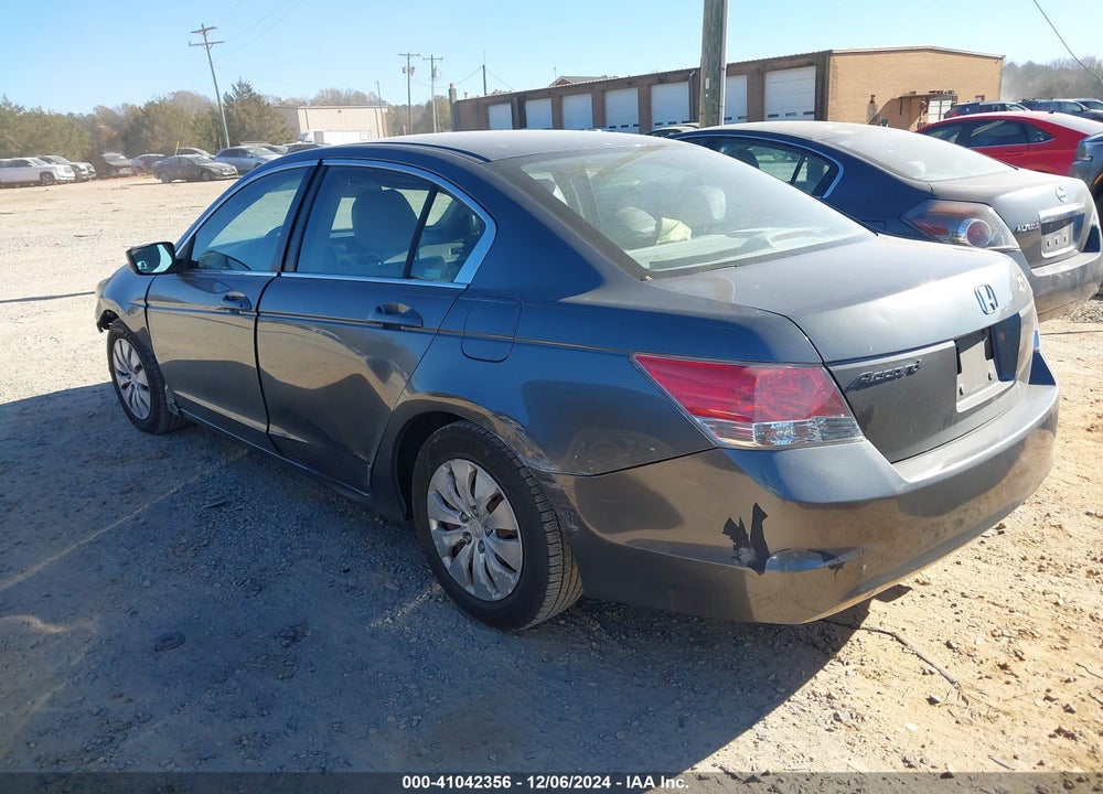 2009 HONDA ACCORD 2.4 LX VIN: 1HGCP26359A078109