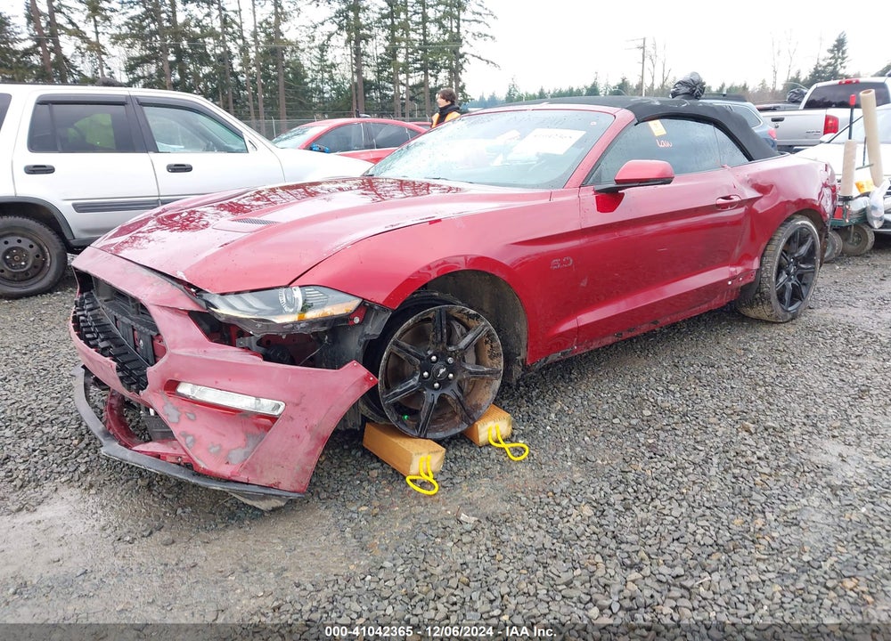 2019 FORD MUSTANG GT PREMIUM VIN: 1FATP8FF2K5104097