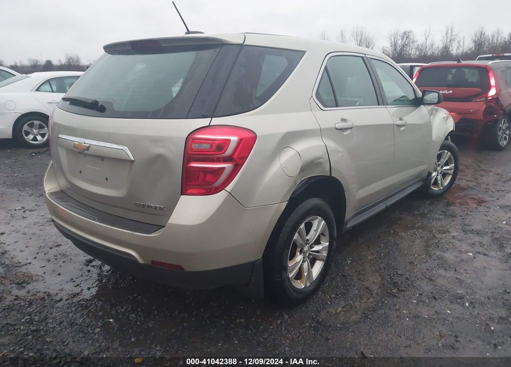 2016 CHEVROLET EQUINOX LS VIN: 2GNALBEK1G1109221