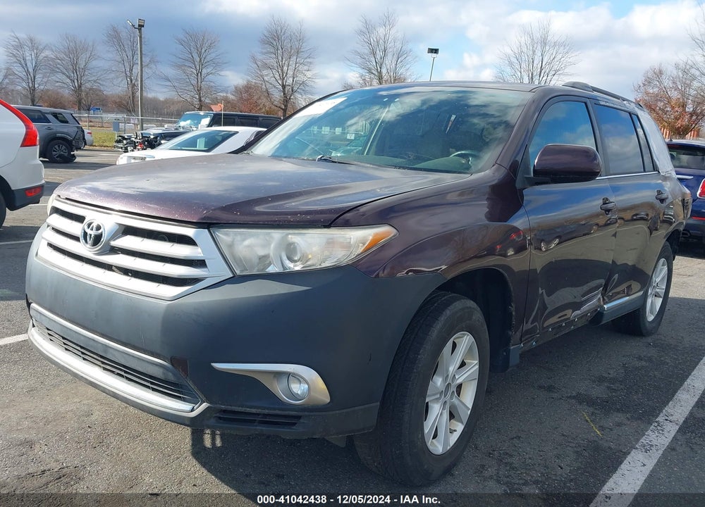 2012 TOYOTA HIGHLANDER SE V6 VIN: 5TDBK3EH1CS108826
