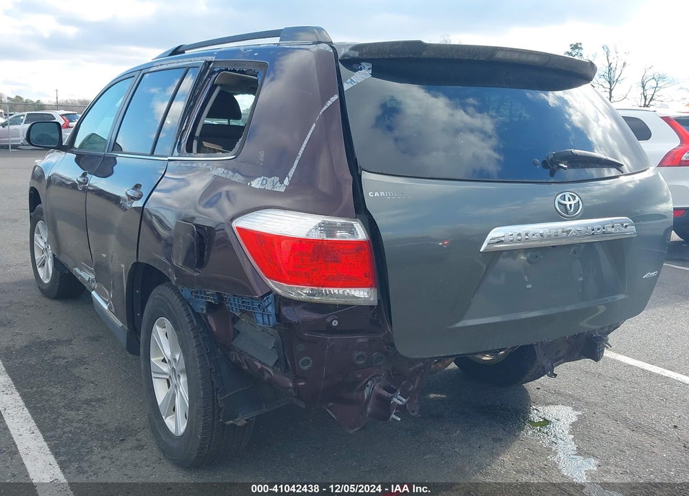 2012 TOYOTA HIGHLANDER SE V6 VIN: 5TDBK3EH1CS108826