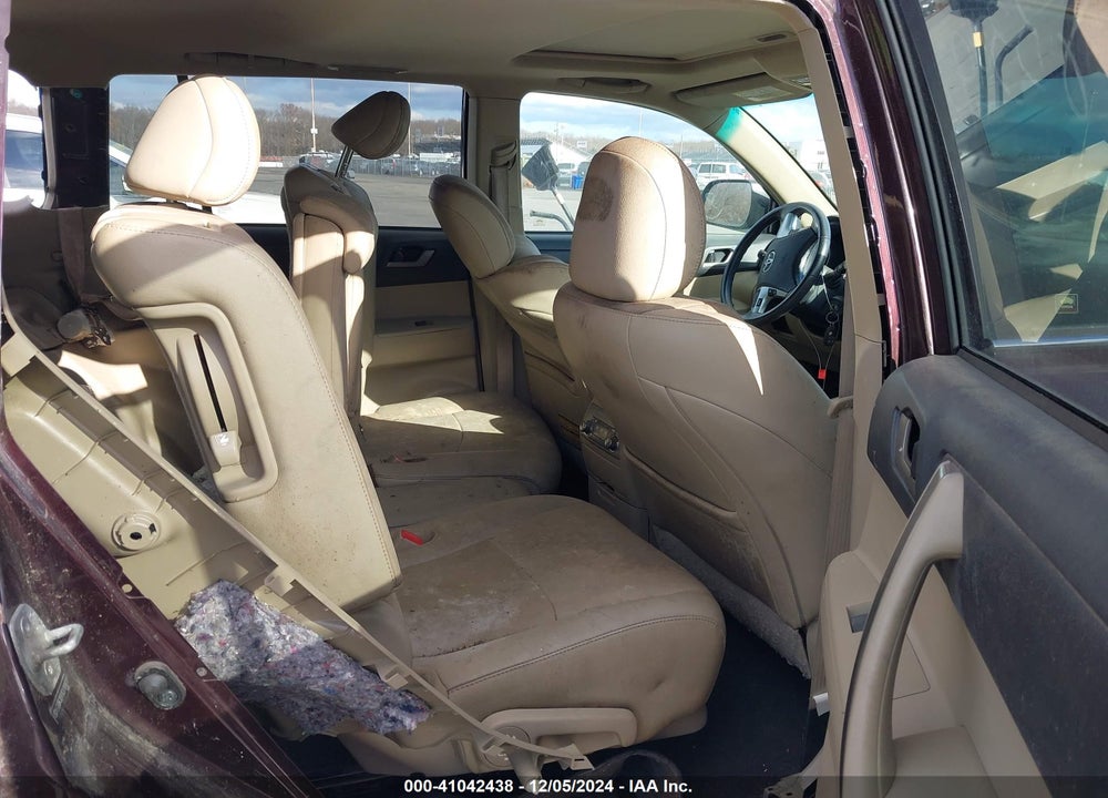 2012 TOYOTA HIGHLANDER SE V6 VIN: 5TDBK3EH1CS108826