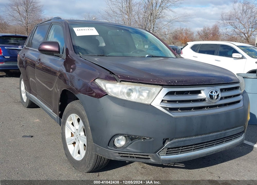 2012 TOYOTA HIGHLANDER SE V6 VIN: 5TDBK3EH1CS108826