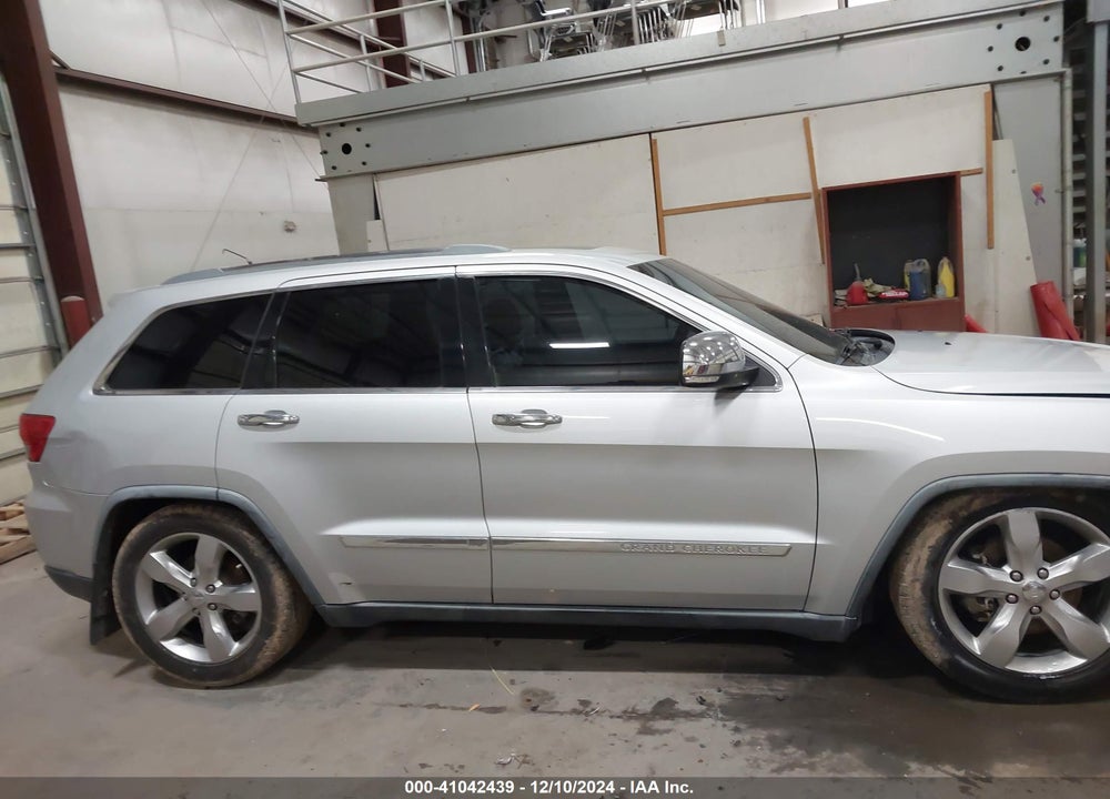 2011 JEEP GRAND CHEROKEE OVERLAND VIN: 1J4RR6GG8BC698050