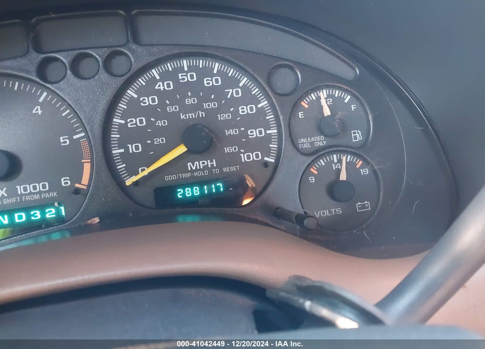 1998 CHEVROLET S-10 LS FLEETSIDE VIN: 1GCCS19X1WK127172
