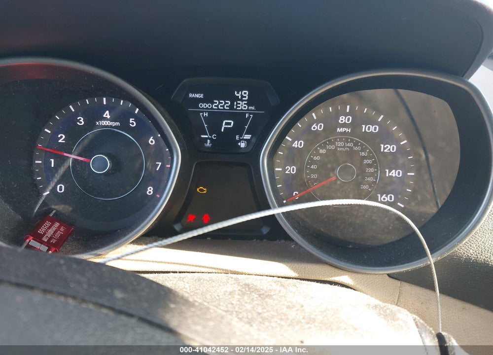 2013 HYUNDAI ELANTRA VIN: 5NPDH4AE6DH245101