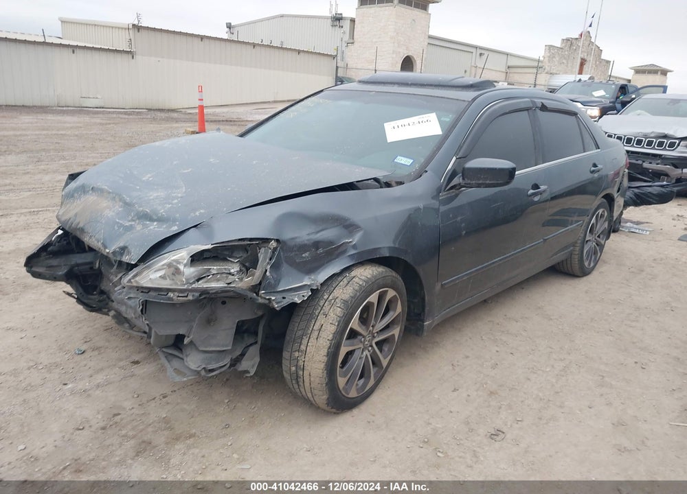 2007 HONDA ACCORD 2.4 EX VIN: 1HGCM56867A100346