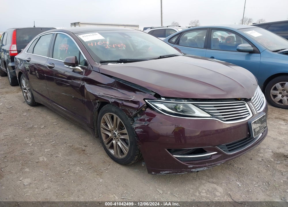 2013 LINCOLN MKZ VIN: 3LN6L2J95DR821977