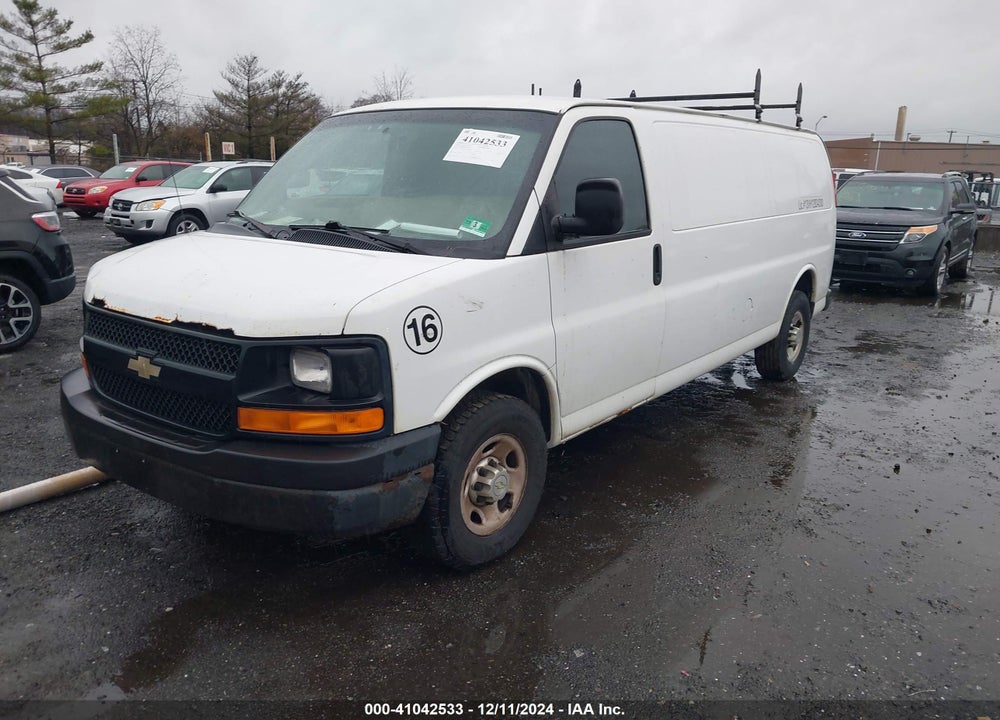2010 CHEVROLET EXPRESS 2500 WORK VAN VIN: 1GCZGGBA6A1183918