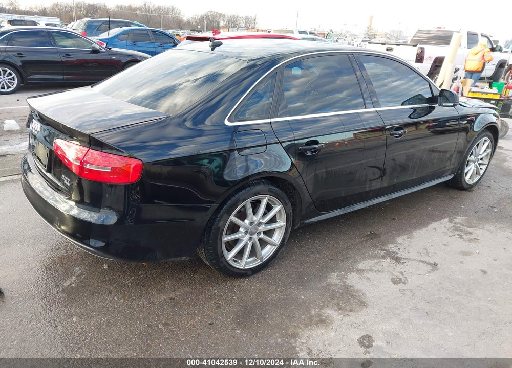 2014 AUDI A4 2.0T PREMIUM VIN: WAUFFAFL0EN034723