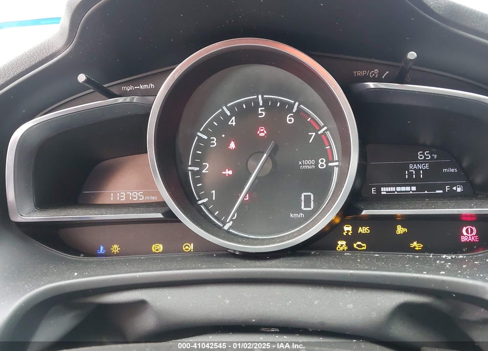 2017 MAZDA 3 GRAND TOURING VIN: JM1BN1W36H1103821
