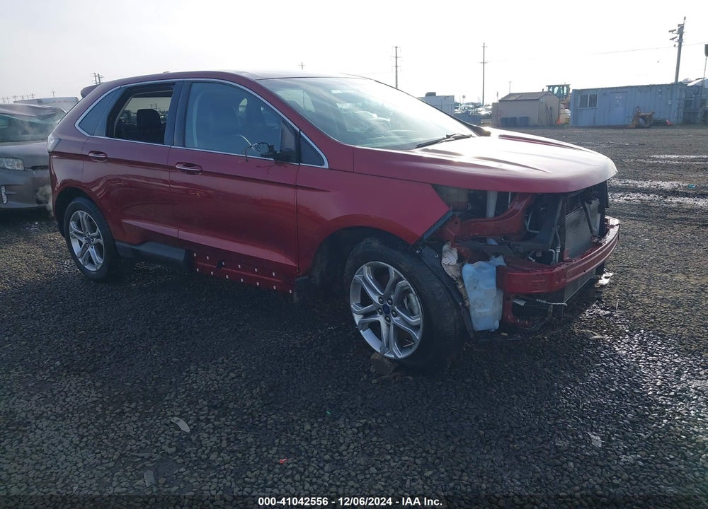 2018 FORD EDGE TITANIUM VIN: 2FMPK4K83JBB05825