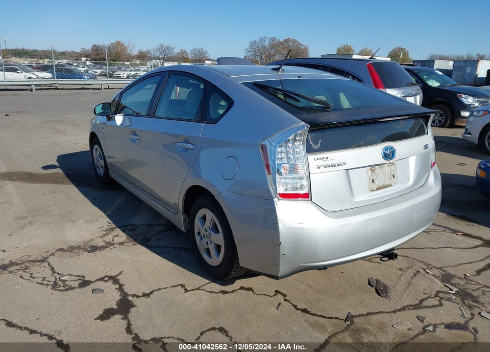 2010 TOYOTA PRIUS II VIN: JTDKN3DU6A0038231