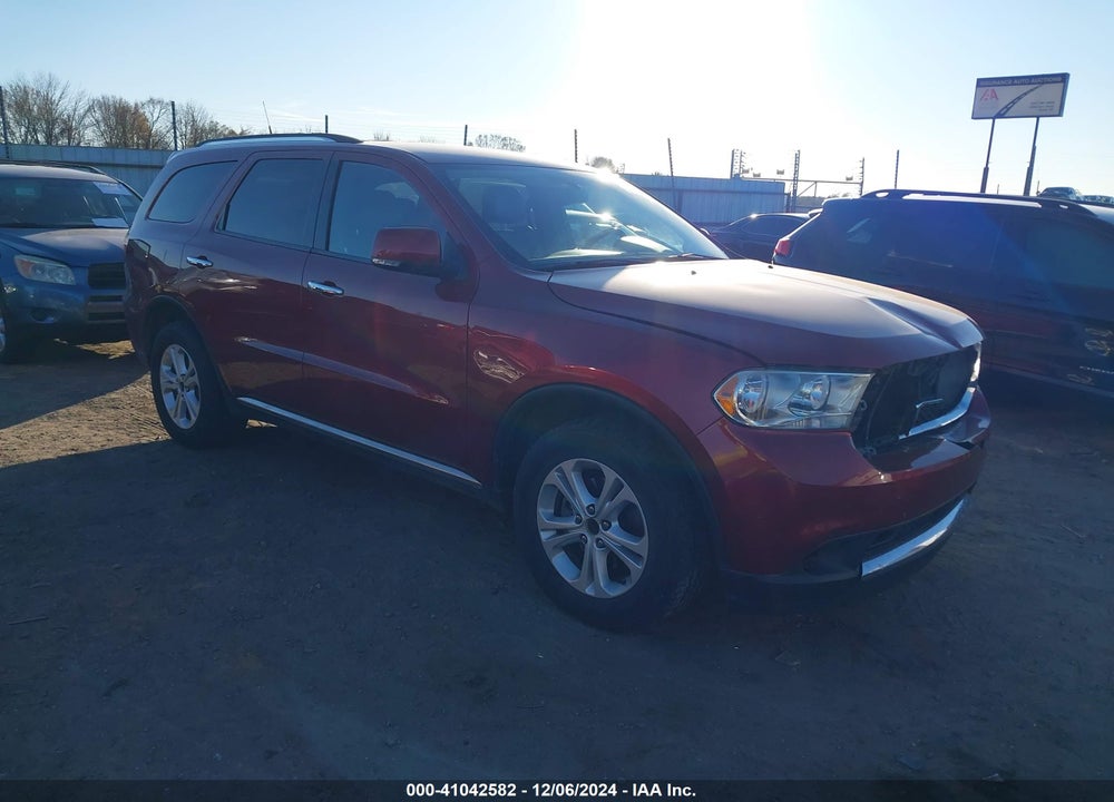 2013 DODGE DURANGO CREW VIN: 1C4RDHDG0DC663879