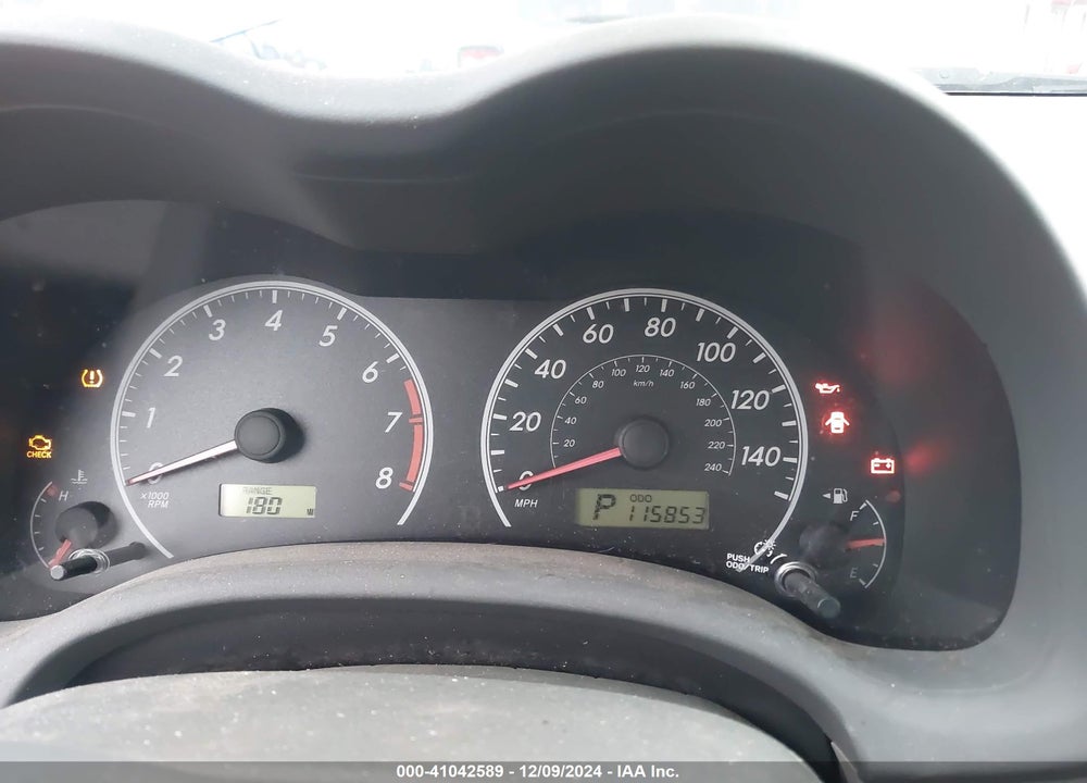 2010 TOYOTA COROLLA LE VIN: 2T1BU4EE0AC355525