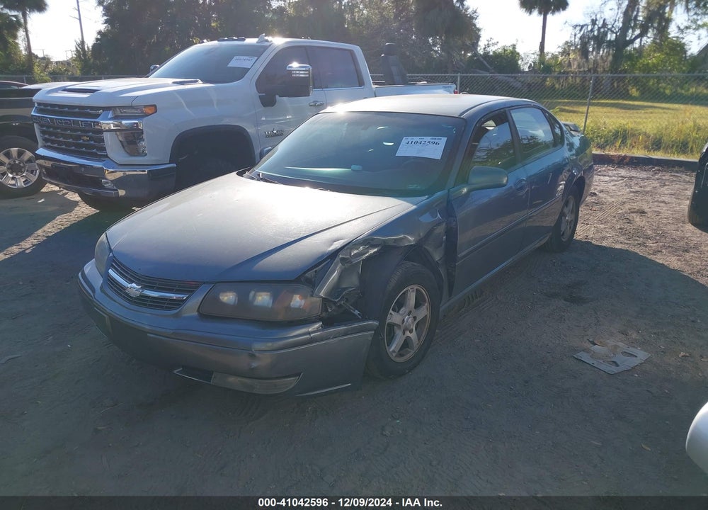 2005 CHEVROLET IMPALA LS VIN: 2G1WH52K159278796