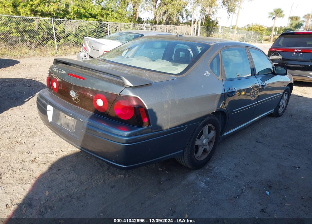 2005 CHEVROLET IMPALA LS VIN: 2G1WH52K159278796