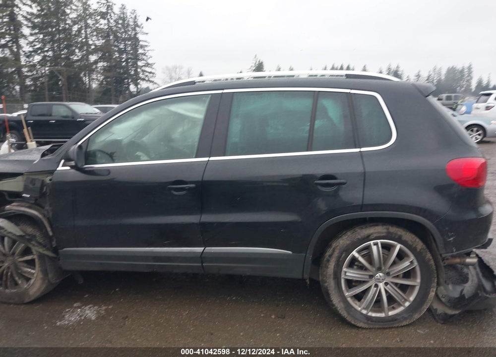 2014 VOLKSWAGEN TIGUAN SEL VIN: WVGBV3AX2EW591732