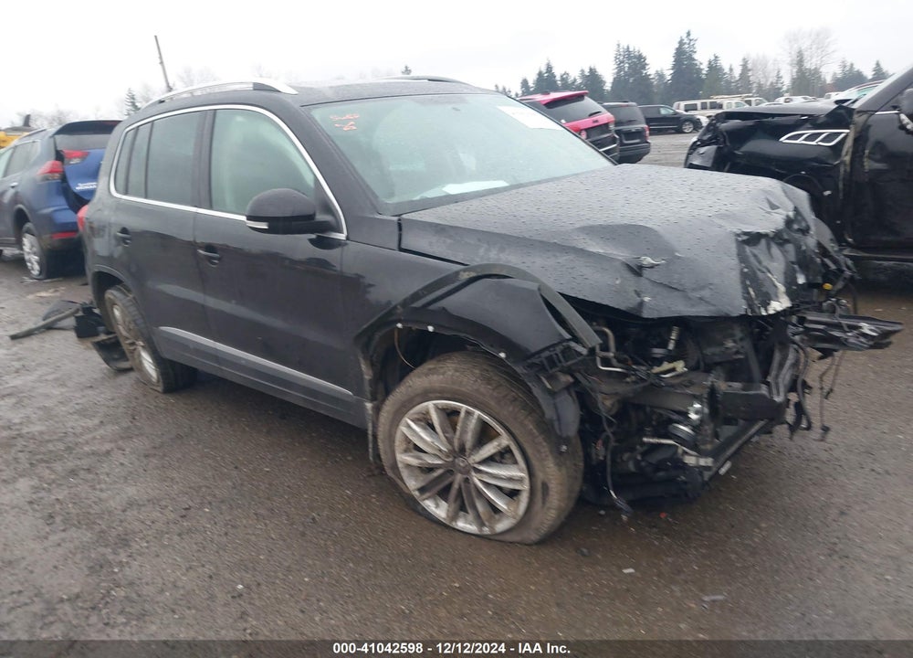 2014 VOLKSWAGEN TIGUAN SEL VIN: WVGBV3AX2EW591732