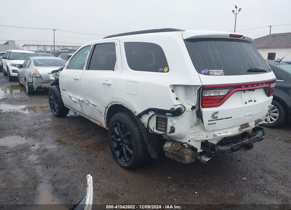 2017 DODGE DURANGO GT AWD VIN: 1C4RDJDG8HC657292