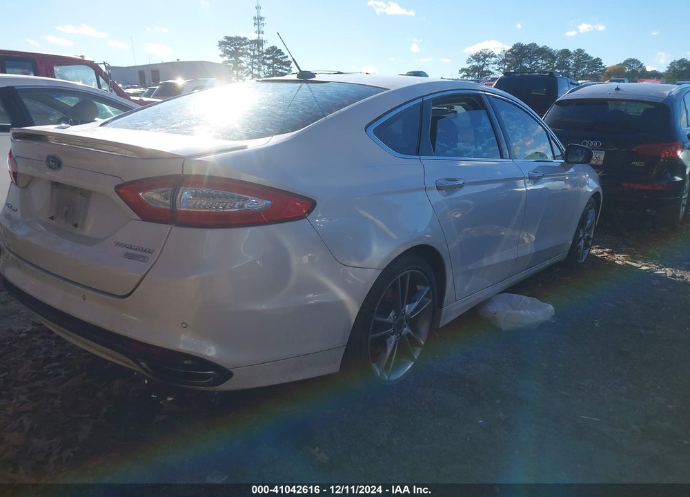 2014 FORD FUSION TITANIUM VIN: 3FA6P0K97ER161346