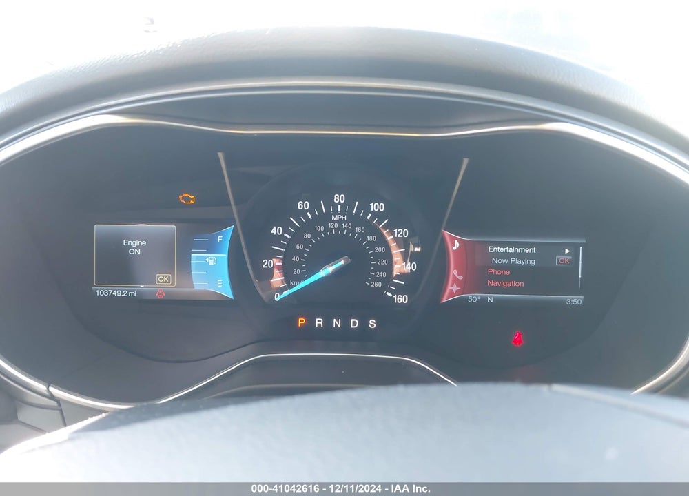2014 FORD FUSION TITANIUM VIN: 3FA6P0K97ER161346