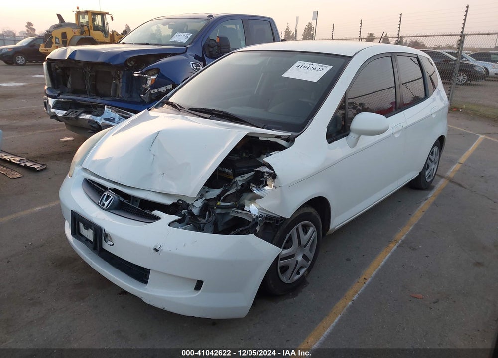 2007 HONDA FIT VIN: JHMGD38447S029381