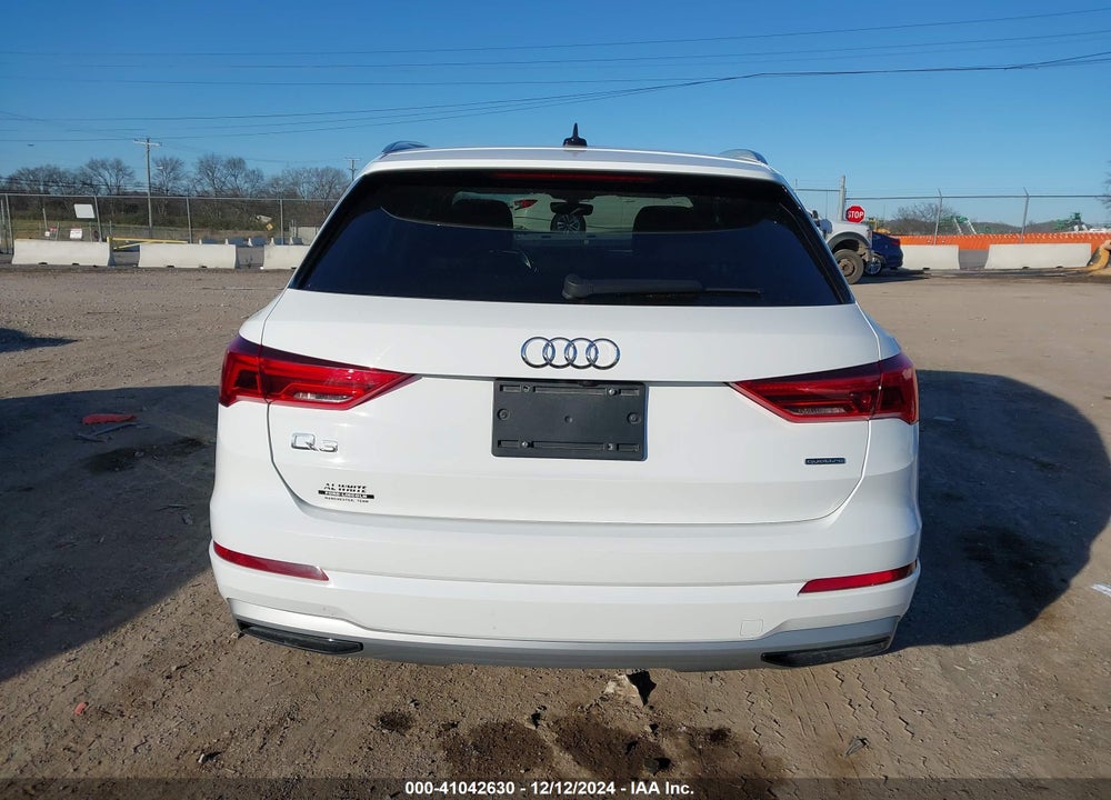 2020 AUDI Q3 PREMIUM 45 TFSI QUATTRO TIPTRONIC VIN: WA1AECF37L1032204