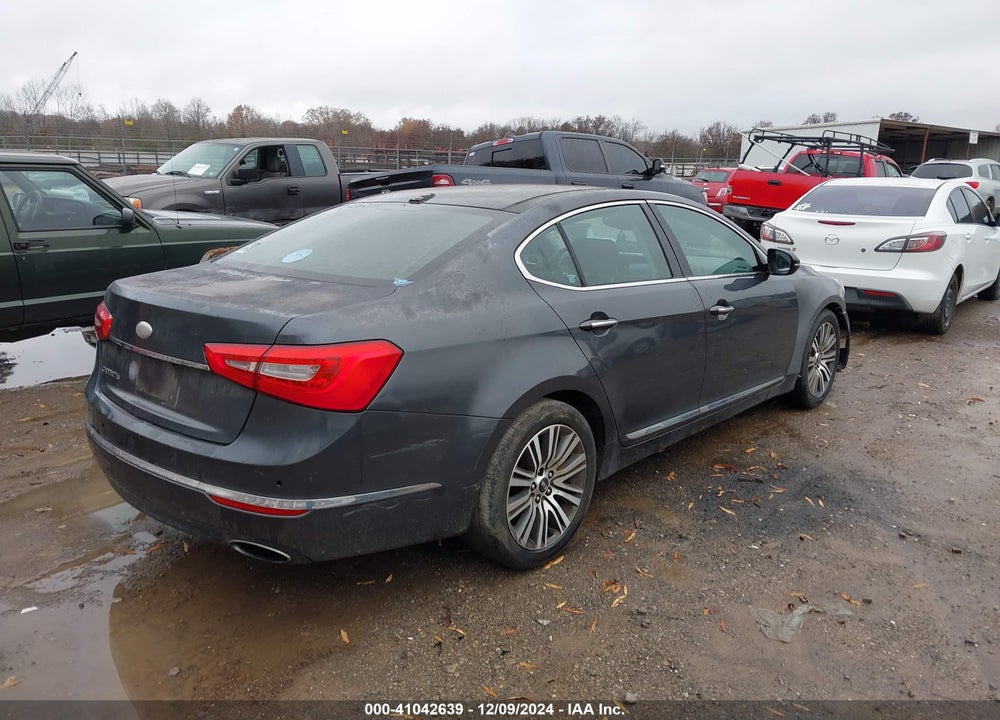 2014 KIA CADENZA PREMIUM VIN: KNALN4D71E5124881