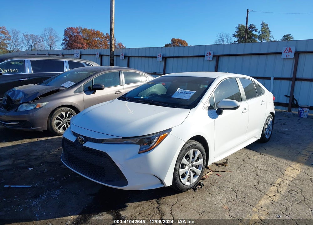 2021 TOYOTA COROLLA LE VIN: JTDEPMAE4MJ130768