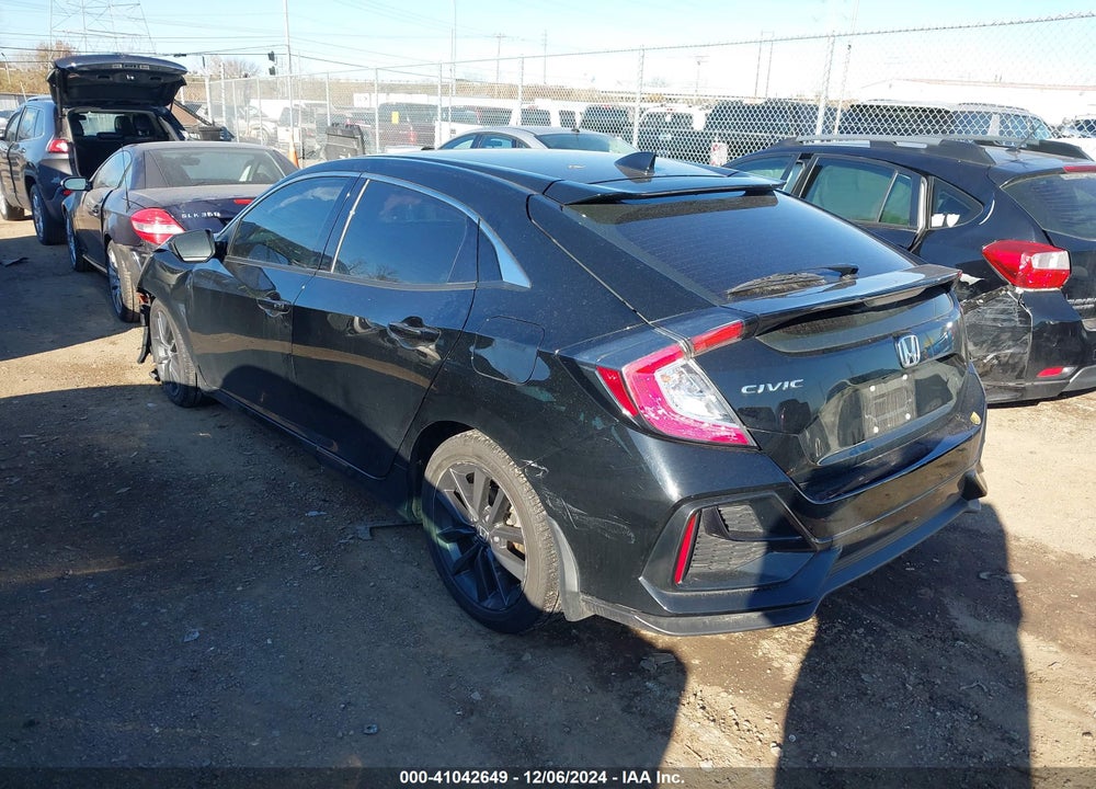 2020 HONDA CIVIC EX VIN: SHHFK7H66LU208605