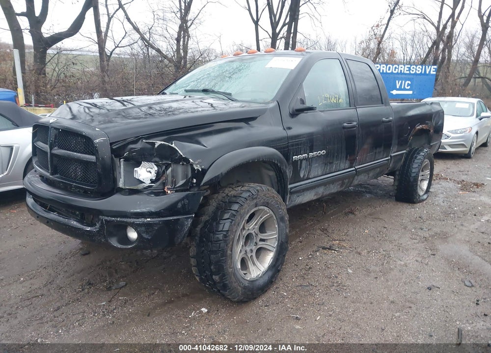 2004 DODGE RAM 2500 SLT/LARAMIE VIN: 3D7KU28674G157825