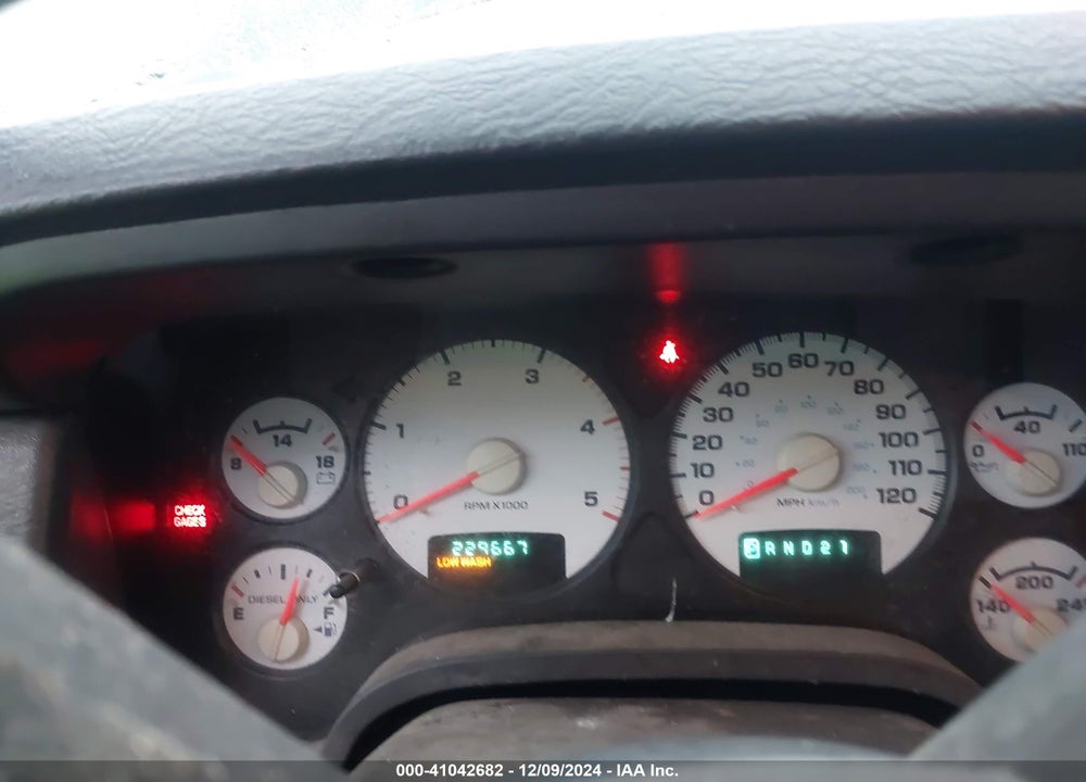 2004 DODGE RAM 2500 SLT/LARAMIE VIN: 3D7KU28674G157825