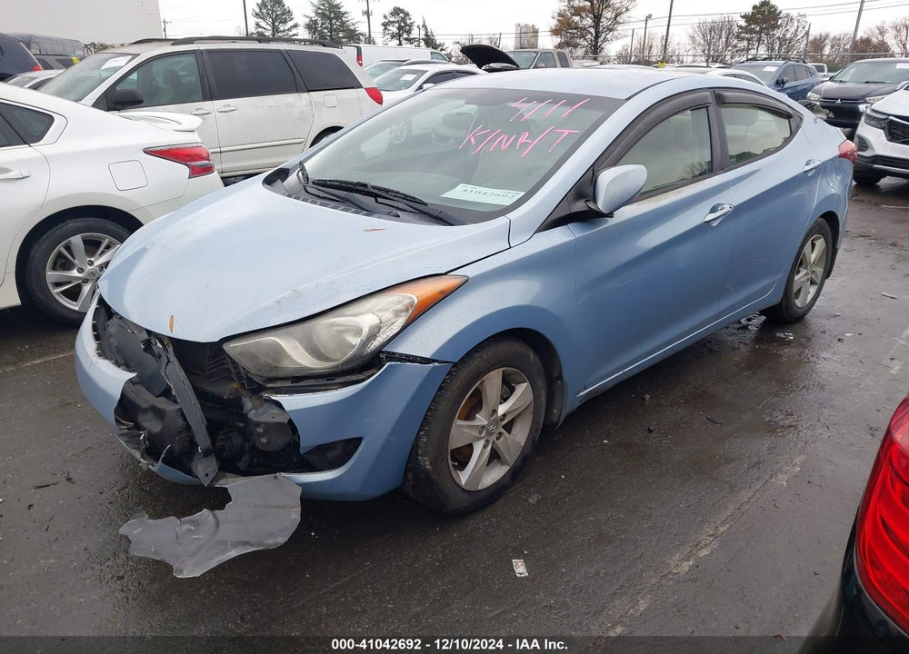 2012 HYUNDAI ELANTRA GLS (ULSAN PLANT) VIN: KMHDH4AE7CU444111