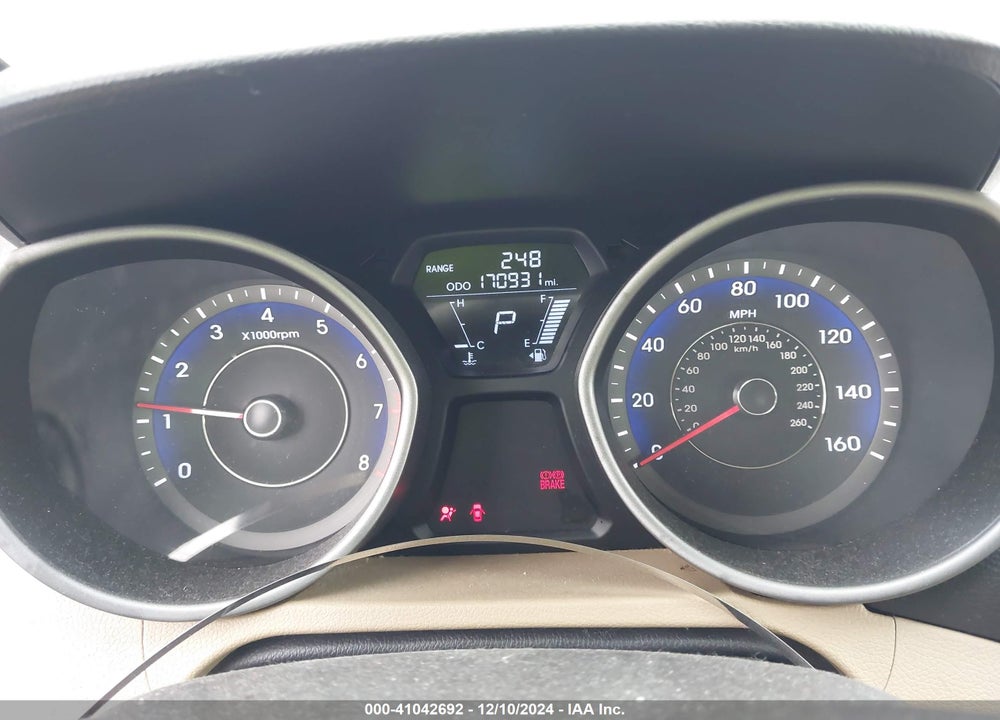 2012 HYUNDAI ELANTRA GLS (ULSAN PLANT) VIN: KMHDH4AE7CU444111