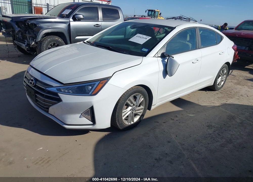 2019 HYUNDAI ELANTRA SEL VIN: 5NPD84LFXKH407735