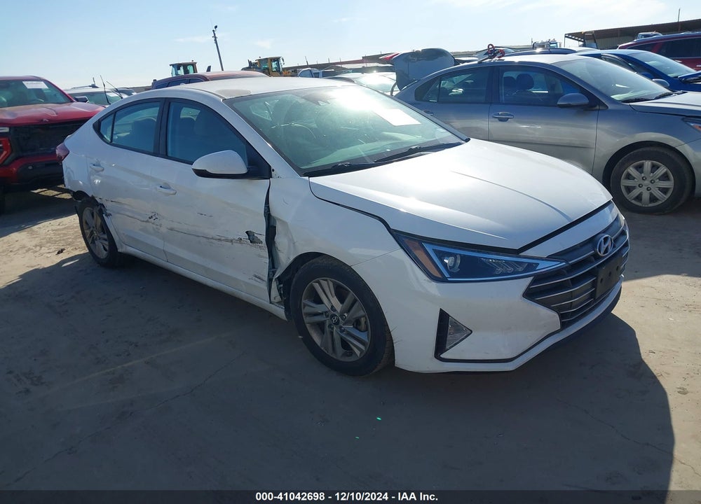 2019 HYUNDAI ELANTRA SEL VIN: 5NPD84LFXKH407735