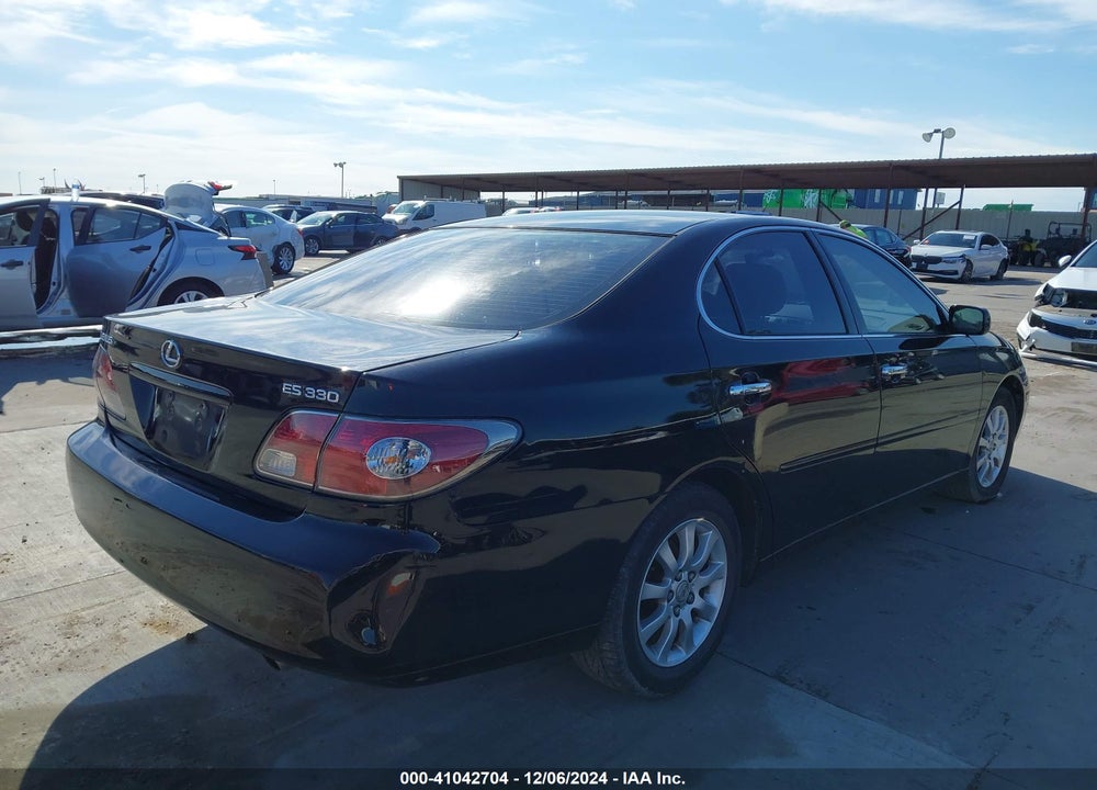 2004 LEXUS ES 330 VIN: JTHBA30G745035209