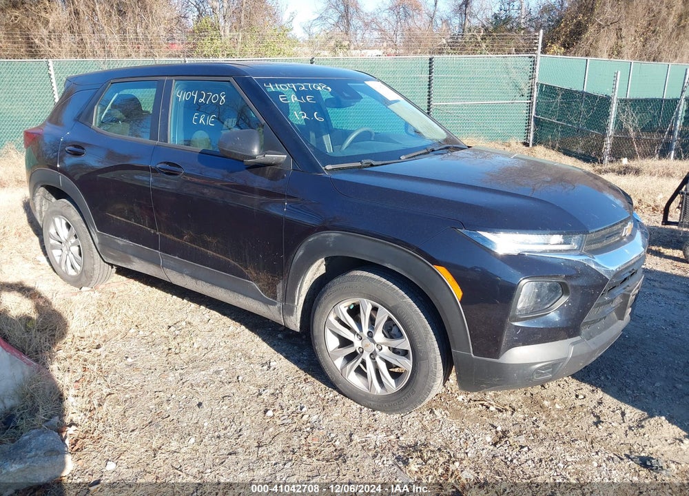 2021 CHEVROLET TRAILBLAZER AWD LS VIN: KL79MNSL3MB012733