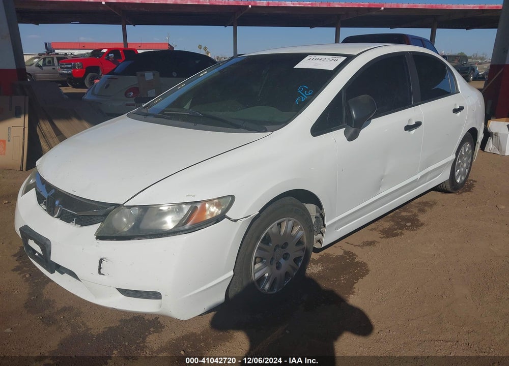 2009 HONDA CIVIC VP VIN: 19XFA16339E028605